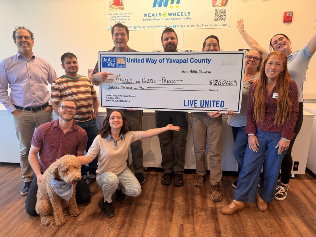 United Way Check Presentation